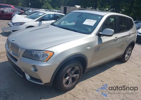 2012 BMW X3 xDrive28I z USA, uszkodzony, nr VIN 5UXWX5C53CL724101